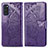 Handytasche Stand Schutzhülle Flip Leder Hülle Schmetterling für Samsung Galaxy S20 5G Violett