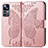 Handytasche Stand Schutzhülle Flip Leder Hülle Schmetterling für Xiaomi Mi 12T Pro 5G Rosa