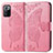 Handytasche Stand Schutzhülle Flip Leder Hülle Schmetterling für Xiaomi Poco X3 GT 5G Pink