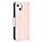 Handytasche Stand Schutzhülle Flip Leder Hülle Schmetterling L09 für Apple iPhone 13 Mini Rosa