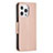 Handytasche Stand Schutzhülle Flip Leder Hülle Schmetterling L09 für Apple iPhone 14 Pro Rosa