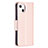 Handytasche Stand Schutzhülle Flip Leder Hülle Schmetterling L09 für Apple iPhone 15 Plus Rosa