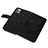 Handytasche Stand Schutzhülle Flip Leder Hülle Schmetterling L10 für Apple iPhone 13 Pro Max Schwarz