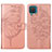 Handytasche Stand Schutzhülle Flip Leder Hülle Schmetterling Y01B für Samsung Galaxy A12 5G