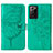 Handytasche Stand Schutzhülle Flip Leder Hülle Schmetterling Y01B für Samsung Galaxy Note 20 Ultra 5G