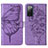 Handytasche Stand Schutzhülle Flip Leder Hülle Schmetterling Y01B für Samsung Galaxy S20 FE 5G