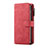 Handytasche Stand Schutzhülle Flip Leder Hülle T02 für Samsung Galaxy S10 5G Rot