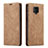 Handytasche Stand Schutzhülle Flip Leder Hülle T03 für Xiaomi Redmi Note 9 Pro Max Orange