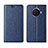 Handytasche Stand Schutzhülle Flip Leder Hülle T04 für Oppo Ace2 Blau