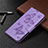 Handytasche Stand Schutzhülle Flip Leder Hülle T04 für Xiaomi Redmi 10X 4G Violett