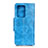 Handytasche Stand Schutzhülle Flip Leder Hülle T05 für Huawei P40 Pro+ Plus Hellblau