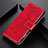 Handytasche Stand Schutzhülle Flip Leder Hülle T05 für Oppo Find X2 Lite Rot