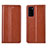 Handytasche Stand Schutzhülle Flip Leder Hülle T06 für Huawei Honor View 30 Pro 5G Orange