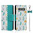 Handytasche Stand Schutzhülle Flip Leder Hülle T06 für Samsung Galaxy S10 5G Cyan