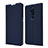 Handytasche Stand Schutzhülle Flip Leder Hülle T07 für OnePlus 7T Pro Blau