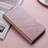 Handytasche Stand Schutzhülle Flip Leder Hülle T08 für Xiaomi Mi 9T Rosegold