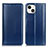 Handytasche Stand Schutzhülle Flip Leder Hülle T09 für Apple iPhone 15 Blau