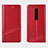 Handytasche Stand Schutzhülle Flip Leder Hülle T14 für Xiaomi Mi 9T Pro Rot