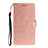 Handytasche Stand Schutzhülle Flip Leder Hülle T15 für Huawei P40 Rosegold