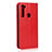 Handytasche Stand Schutzhülle Flip Leder Hülle T15 für Xiaomi Redmi Note 8 (2021) Rot