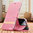 Handytasche Stand Schutzhülle Flip Leder Hülle TB1 für Xiaomi Mi 14 5G Pink