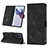 Handytasche Stand Schutzhülle Flip Leder Hülle Y01B für Motorola Moto Edge X30 Pro 5G