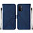 Handytasche Stand Schutzhülle Flip Leder Hülle Y01B für OnePlus Nord N200 5G