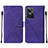 Handytasche Stand Schutzhülle Flip Leder Hülle Y01B für Realme GT Neo3 5G Violett