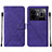 Handytasche Stand Schutzhülle Flip Leder Hülle Y01B für Realme GT Neo5 5G Violett