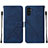 Handytasche Stand Schutzhülle Flip Leder Hülle Y01B für Samsung Galaxy A04s