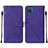 Handytasche Stand Schutzhülle Flip Leder Hülle Y01B für Samsung Galaxy A12 5G Violett