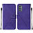 Handytasche Stand Schutzhülle Flip Leder Hülle Y01B für Samsung Galaxy A15 5G Violett