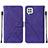 Handytasche Stand Schutzhülle Flip Leder Hülle Y01B für Samsung Galaxy F22 4G Violett