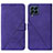 Handytasche Stand Schutzhülle Flip Leder Hülle Y01B für Samsung Galaxy M53 5G Violett