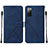 Handytasche Stand Schutzhülle Flip Leder Hülle Y01B für Samsung Galaxy S20 Lite 5G