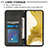 Handytasche Stand Schutzhülle Flip Leder Hülle Y01B für Samsung Galaxy S23 5G