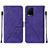 Handytasche Stand Schutzhülle Flip Leder Hülle Y01B für Vivo Y32 4G Violett