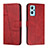 Handytasche Stand Schutzhülle Flip Leder Hülle Y01X für Realme 9i 5G Rot