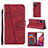 Handytasche Stand Schutzhülle Flip Leder Hülle Y01X für Samsung Galaxy S20 FE 4G