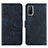 Handytasche Stand Schutzhülle Flip Leder Hülle Y01X für Xiaomi Mi 10T Pro 5G Blau