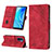 Handytasche Stand Schutzhülle Flip Leder Hülle Y02B für Huawei Enjoy 50