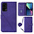 Handytasche Stand Schutzhülle Flip Leder Hülle Y02B für Realme GT Master 5G Violett