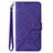 Handytasche Stand Schutzhülle Flip Leder Hülle Y02B für Samsung Galaxy M33 5G Violett