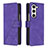 Handytasche Stand Schutzhülle Flip Leder Hülle Y02B für Samsung Galaxy Z Fold5 5G Violett