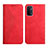 Handytasche Stand Schutzhülle Flip Leder Hülle Y02X für Oppo A54 5G Rot