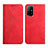 Handytasche Stand Schutzhülle Flip Leder Hülle Y02X für Oppo A94 5G Rot