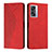 Handytasche Stand Schutzhülle Flip Leder Hülle Y02X für Oppo K10 5G India Rot