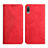 Handytasche Stand Schutzhülle Flip Leder Hülle Y02X für Samsung Galaxy A02 Rot