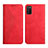 Handytasche Stand Schutzhülle Flip Leder Hülle Y02X für Samsung Galaxy A02s Rot