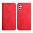 Handytasche Stand Schutzhülle Flip Leder Hülle Y02X für Samsung Galaxy A13 5G Rot